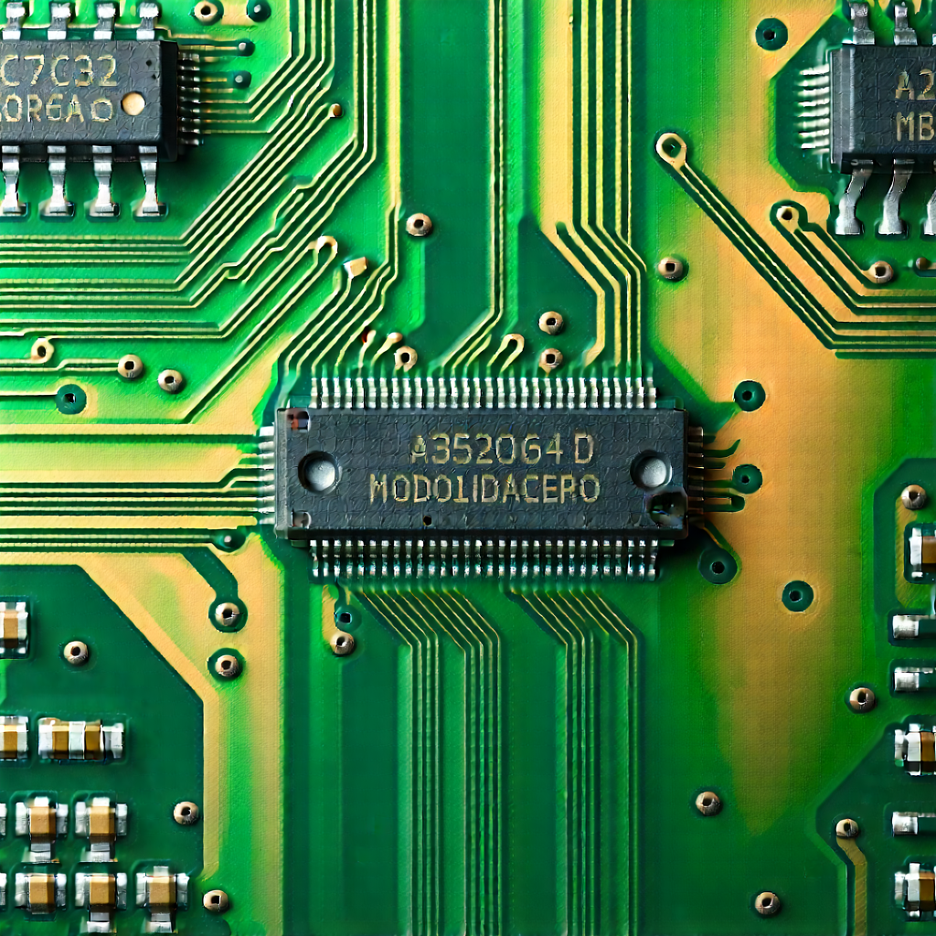 Close-up of memory module