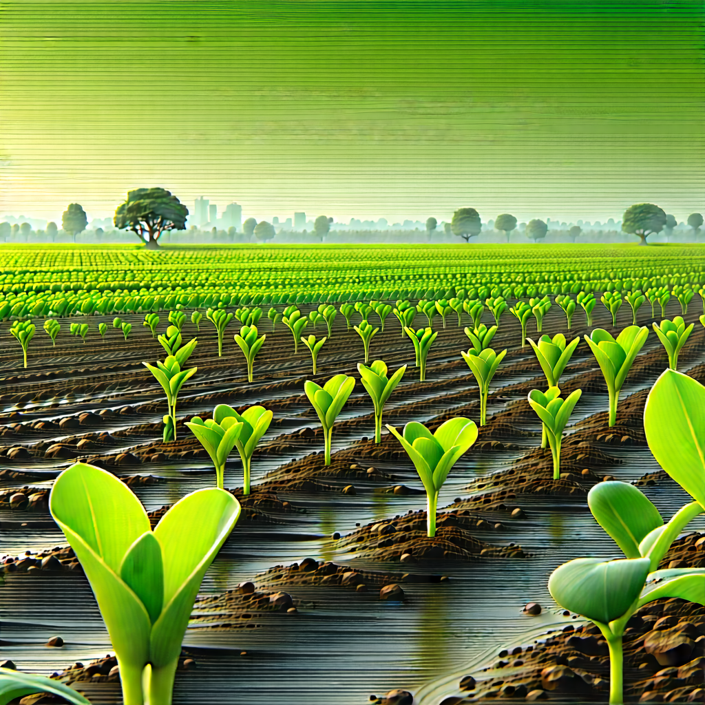 Agricultural Technology In (design:1.48) Studio With Large Field