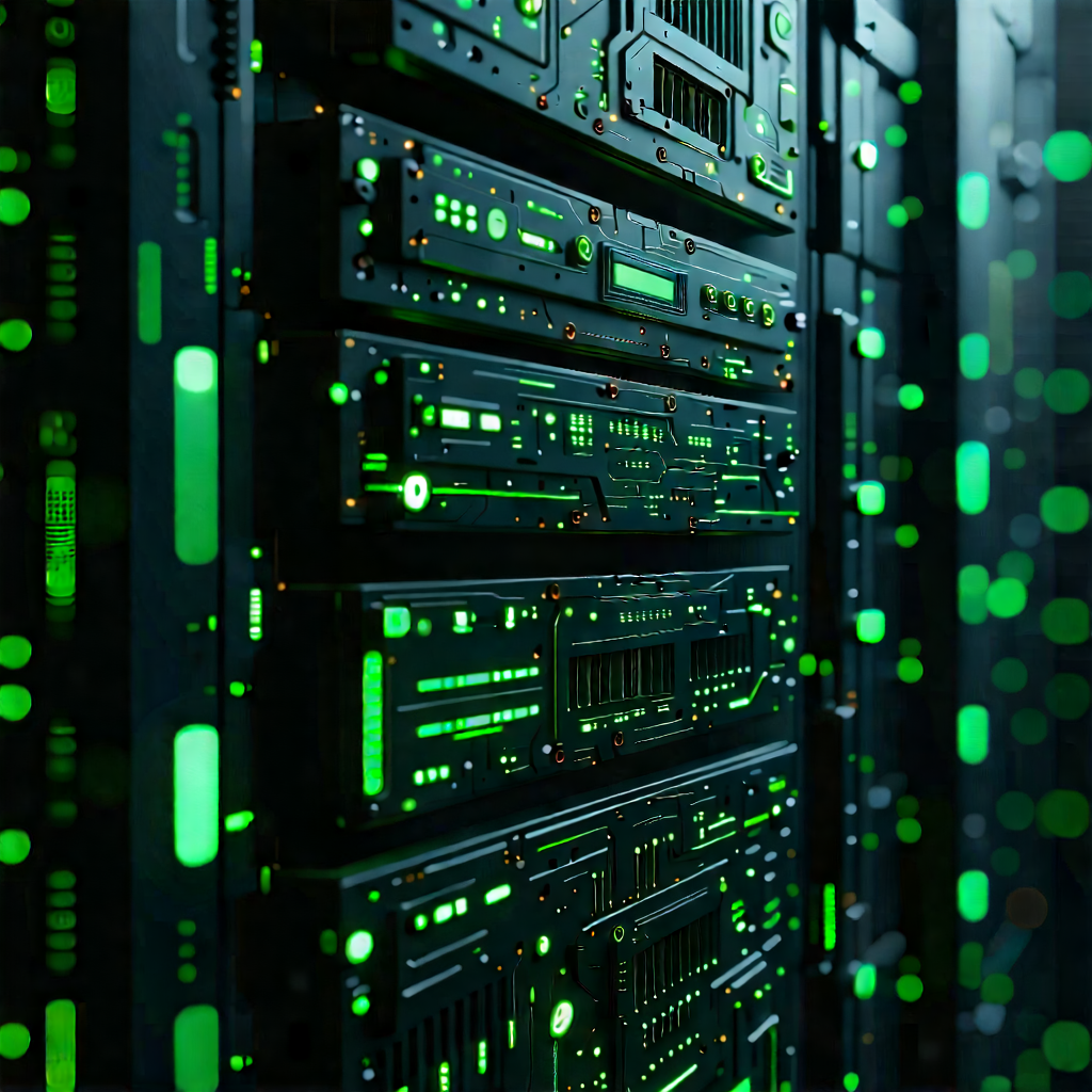 Close-up of sensor array