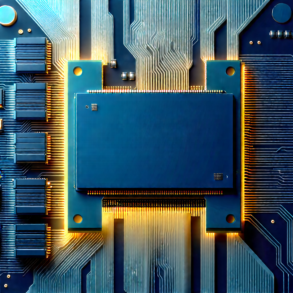 Close-up of memory module