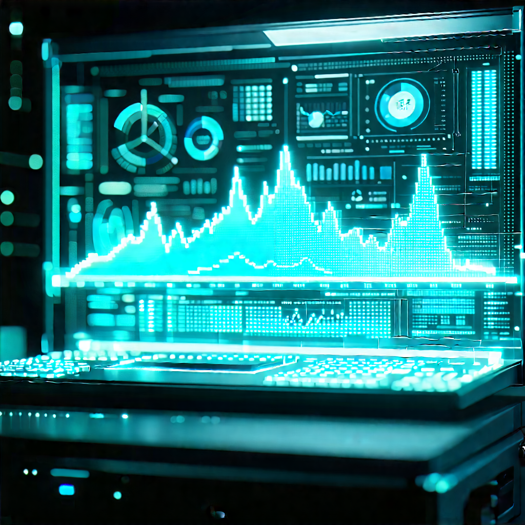 Financial Technology In Research Center With Image, There