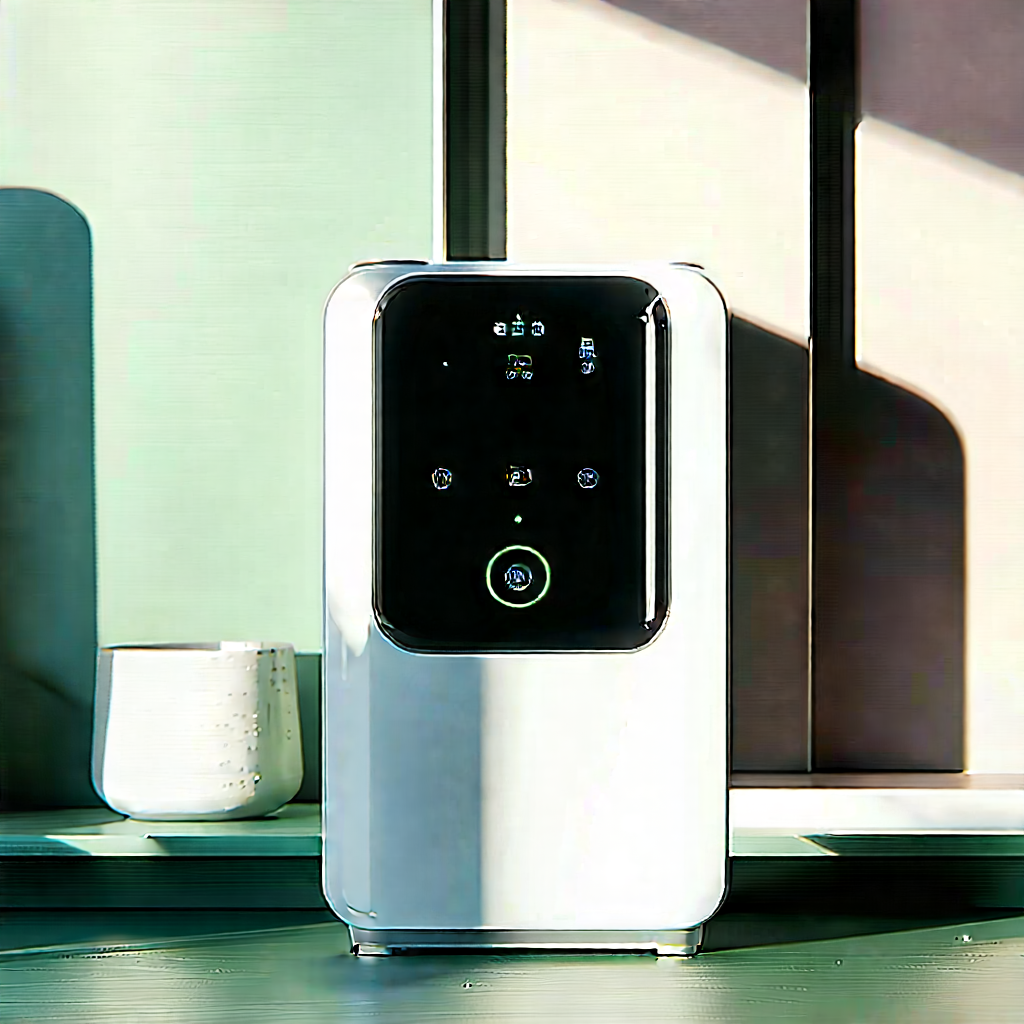 Innovative Smart Appliance Design With White Black