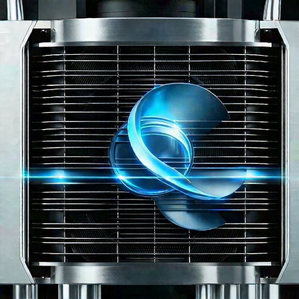 Close-up of cooling system
