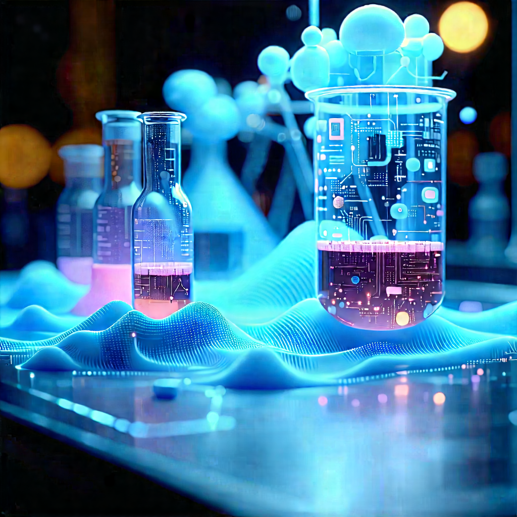 Educational Technology In Modern Laboratory With Image, There