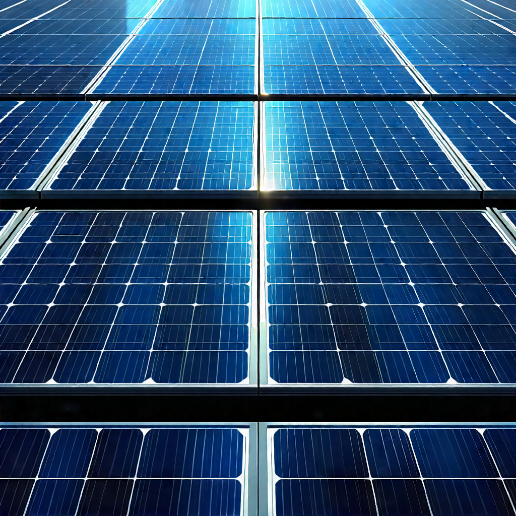 Solar Panel With Laser Scanning With Large Solar