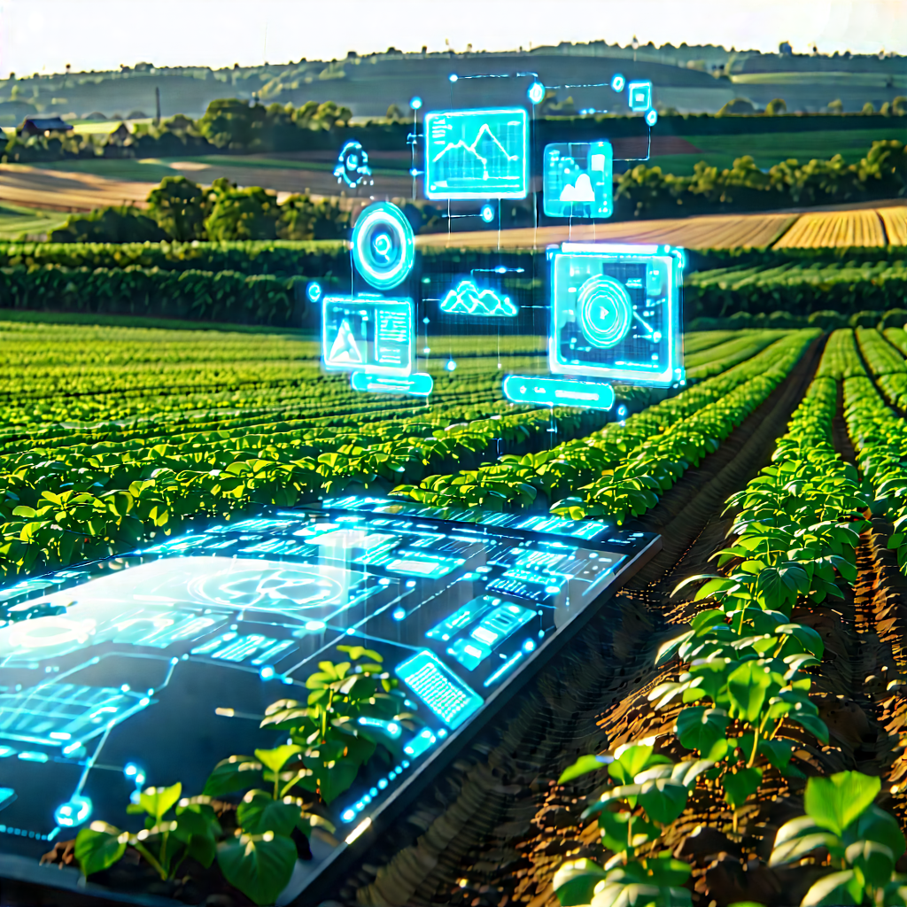 Agricultural Technology In Field Deployment With Large Field