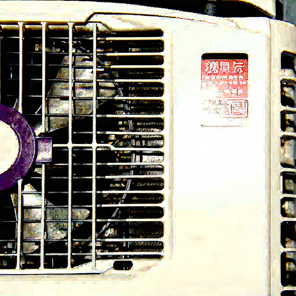 Close-up of cooling system