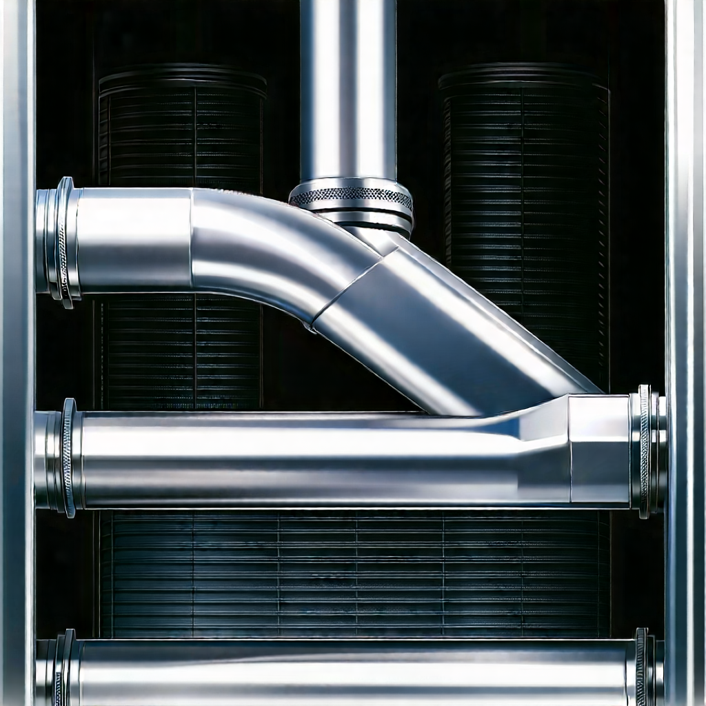 Close-up of cooling system