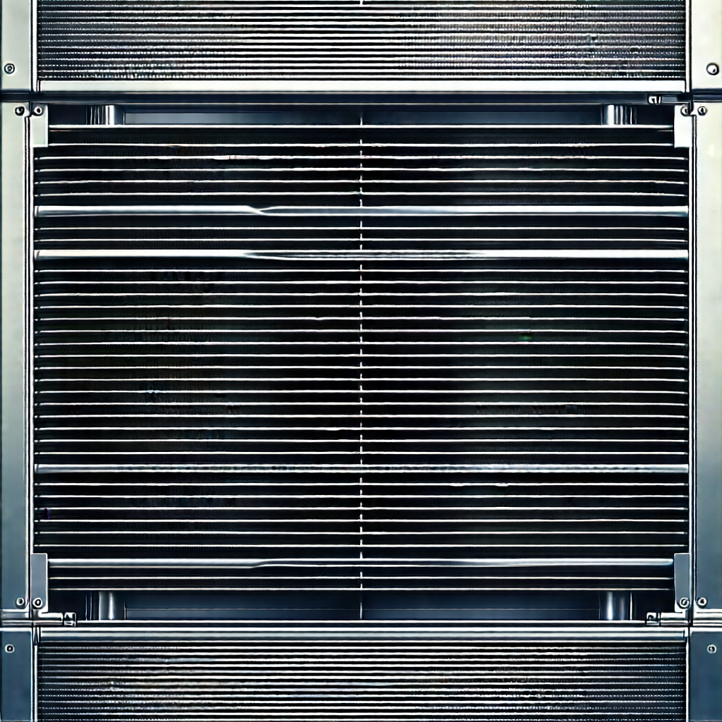 Close-up of cooling system