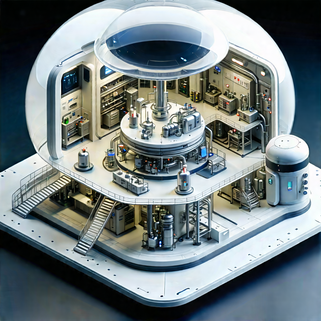 (futuristic:1.25) research laboratory