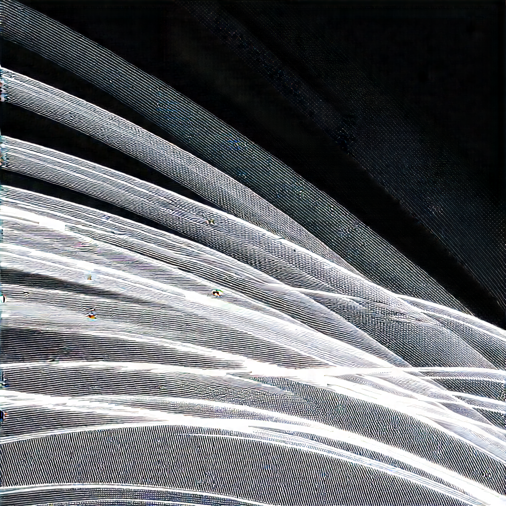 Close-up of fiber optic cables