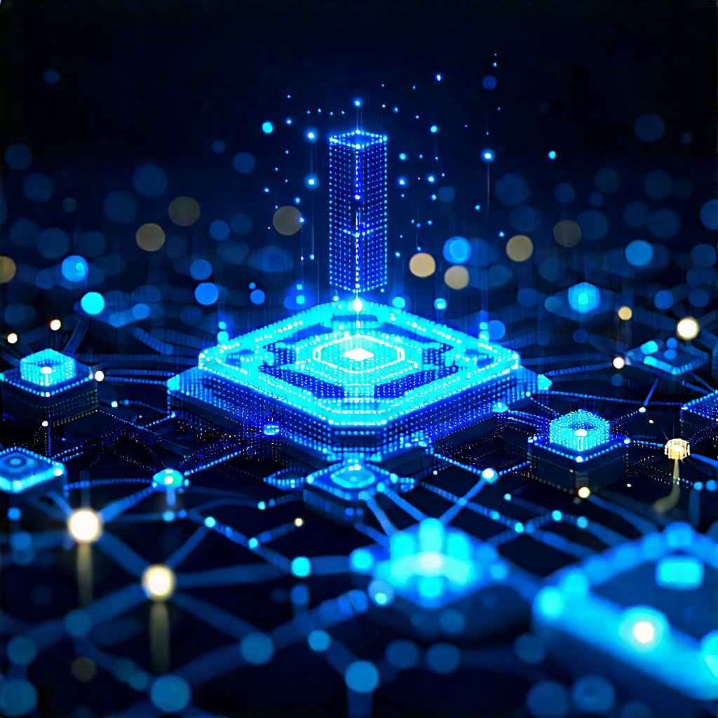 Blockchain network visualization