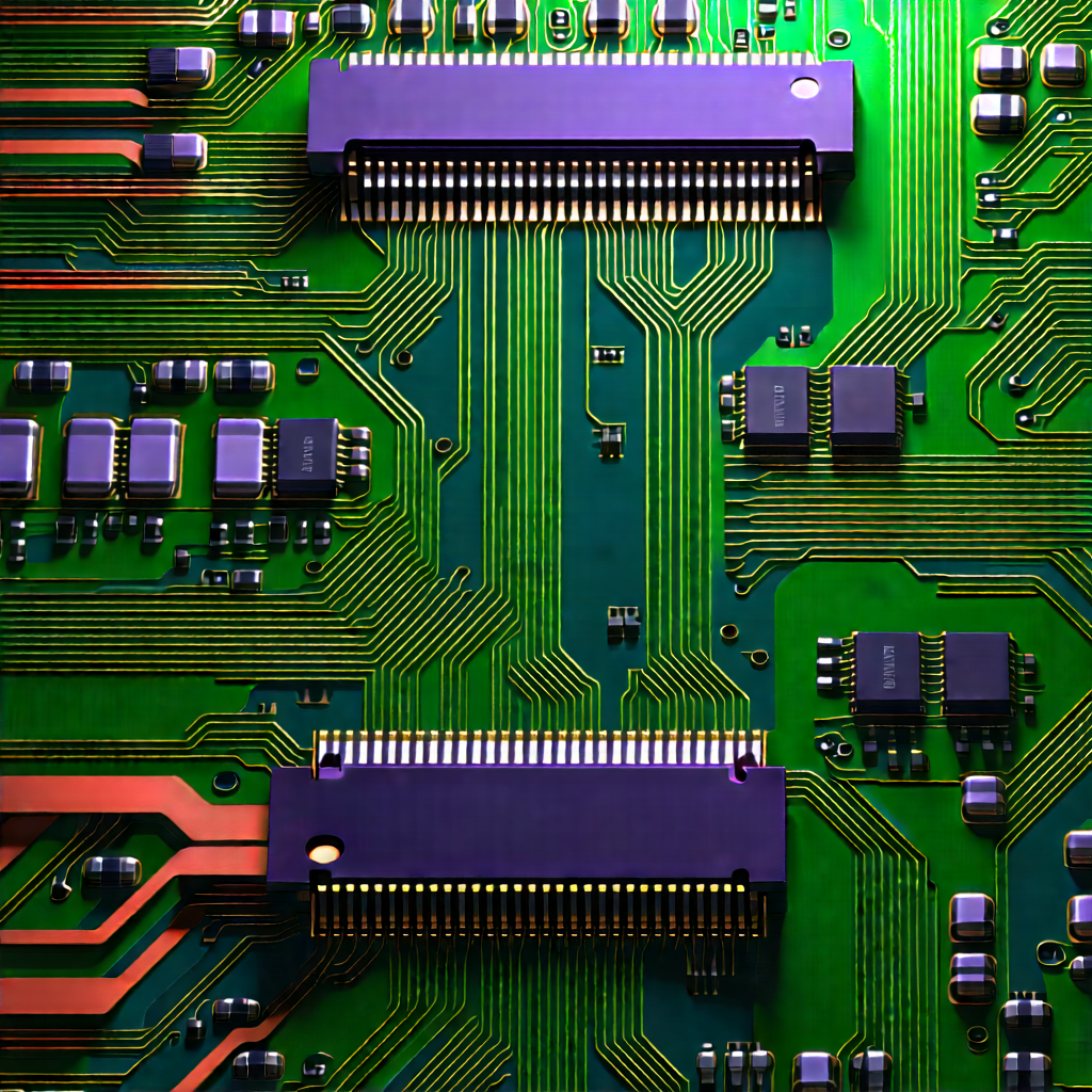 Close-up of memory module