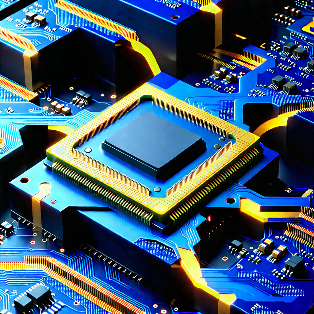 Close-up of memory module