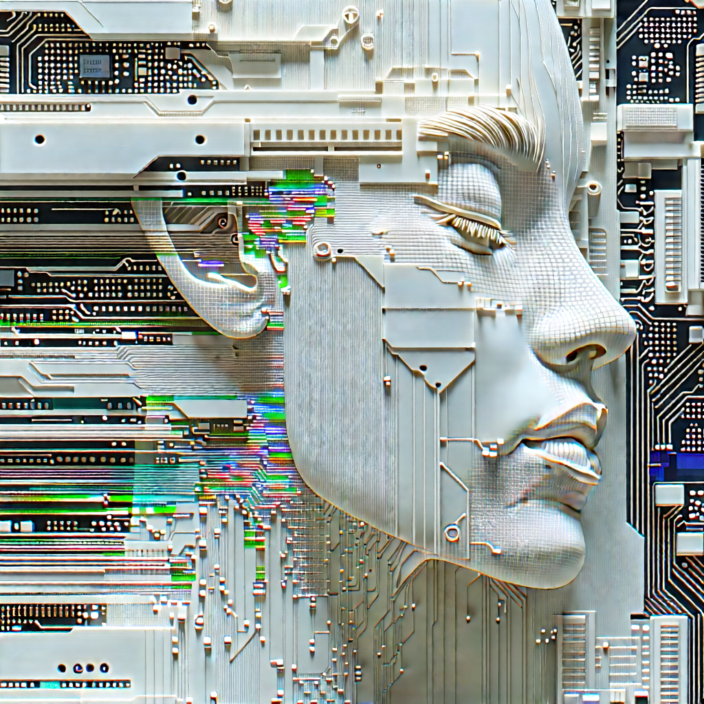 Close-up of memory module