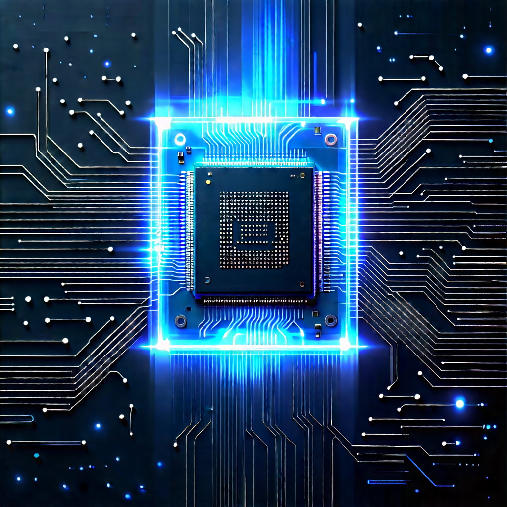 Microchip with data streams