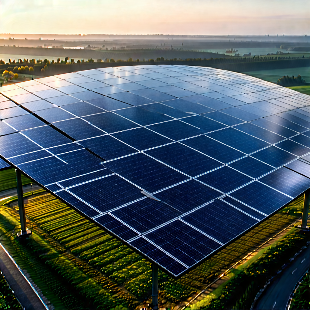 Innovative Renewable Energy Design With Large Solar