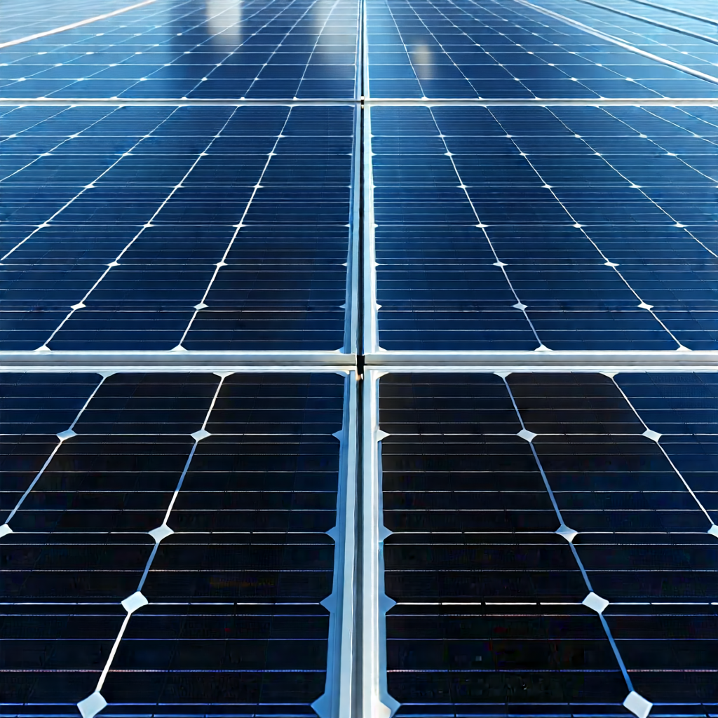 Solar Panel With Laser Scanning With Large Solar
