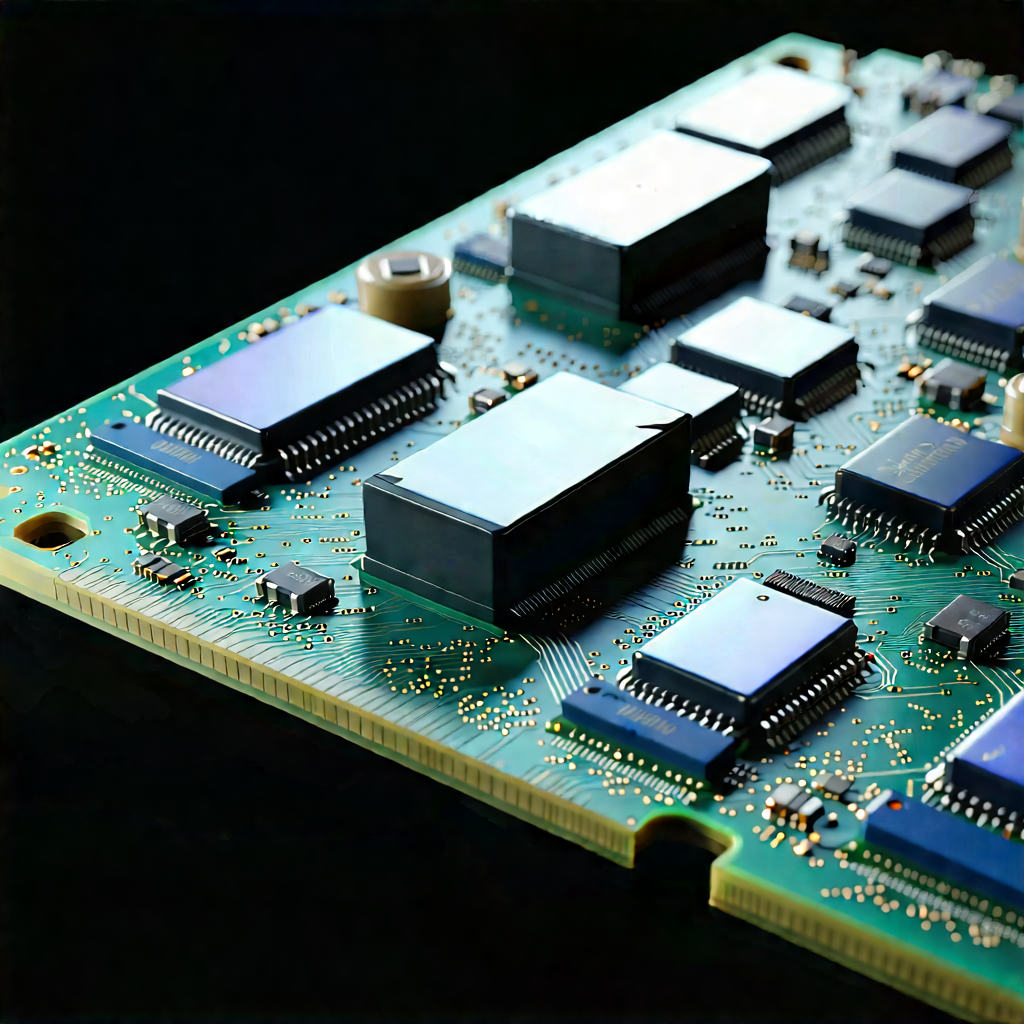 Close-up of memory module