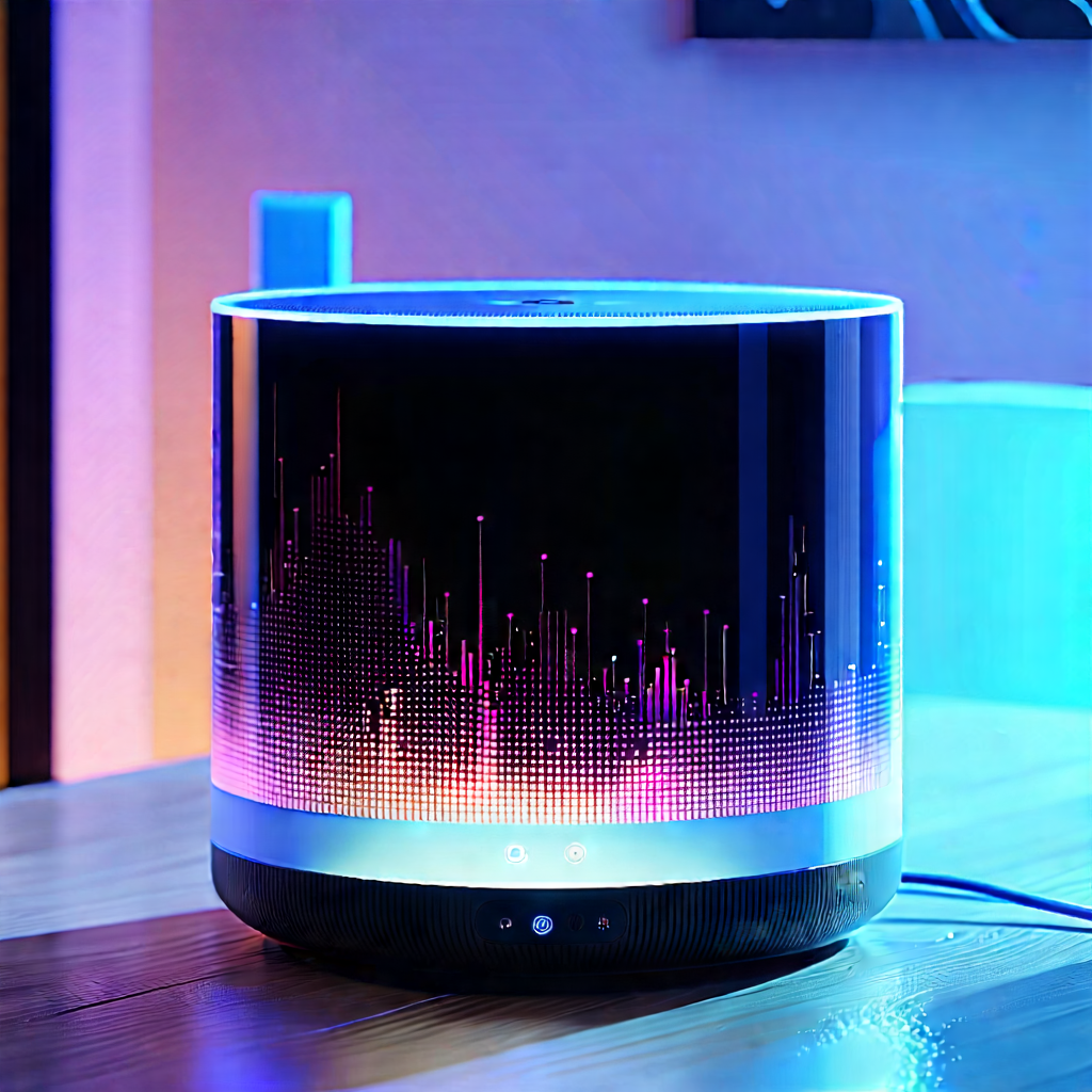 Smart Home (device:1.25) With Streaming Content With Small, Modern-looking