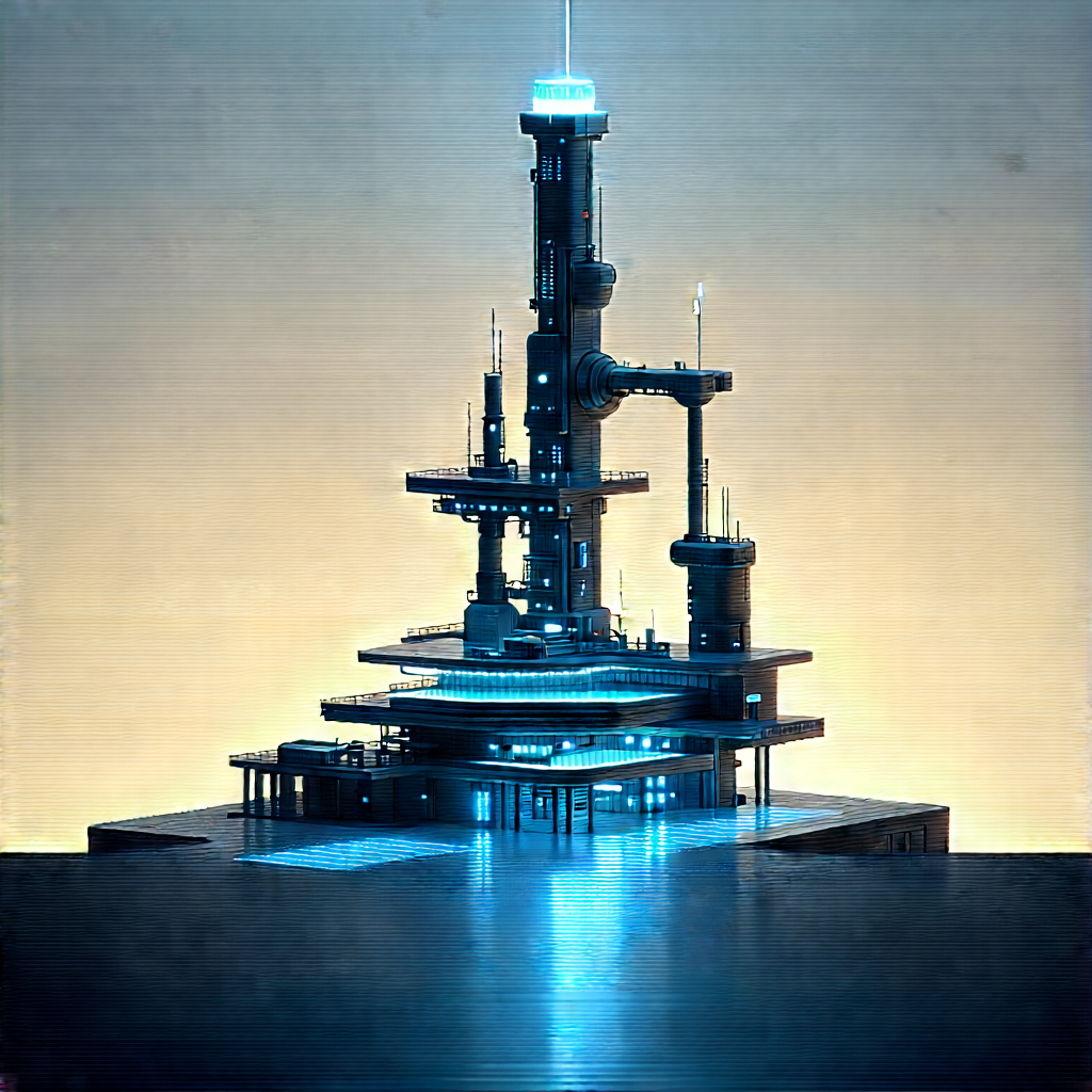 (futuristic:1.49) research laboratory