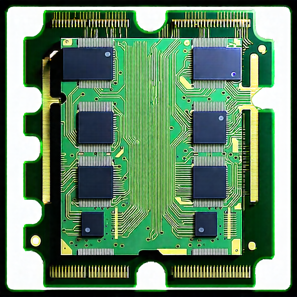 Close-up of memory module