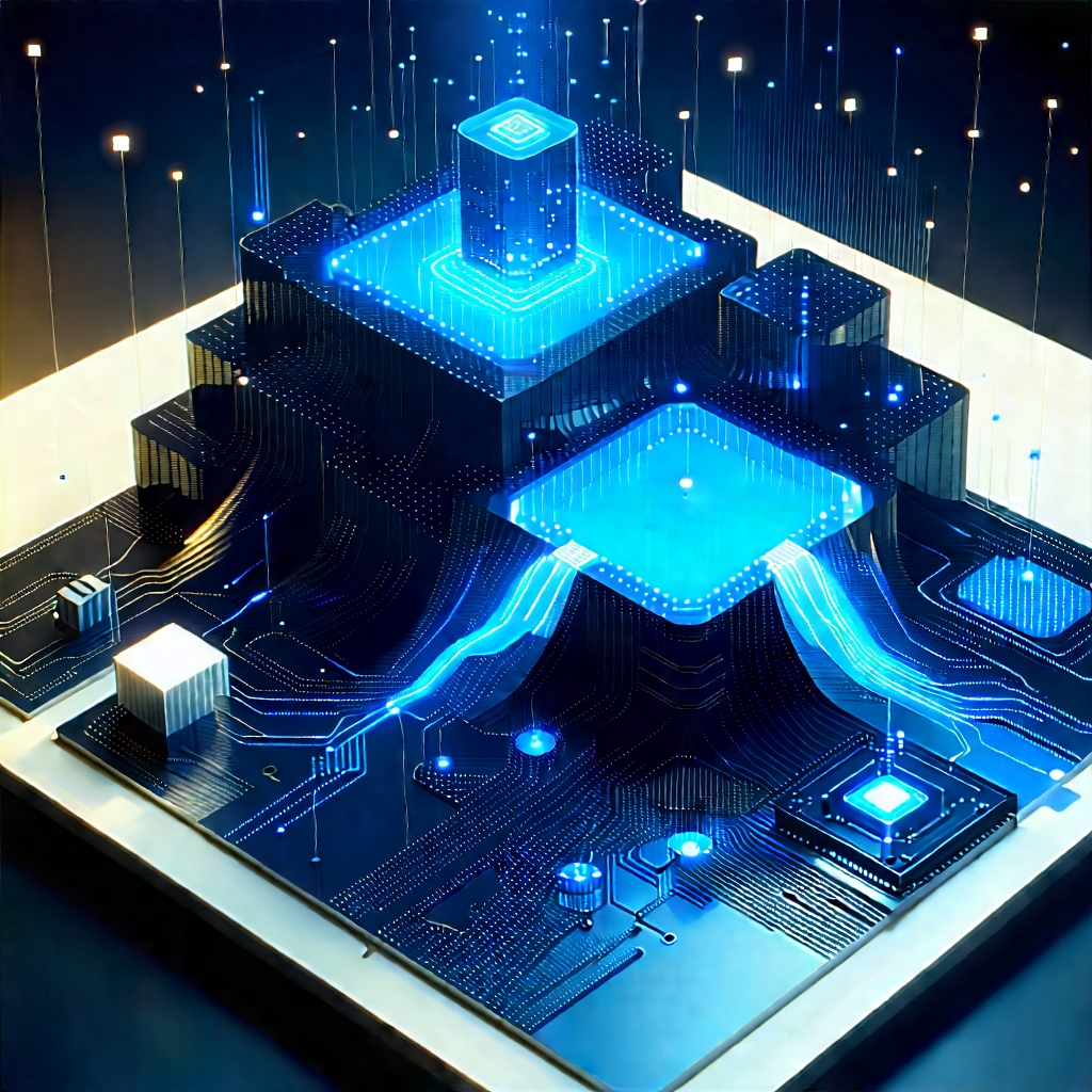 Blockchain Network Visualization With Image, There