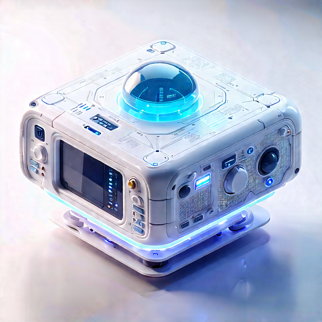 Innovative Medical Technology Design With Small White