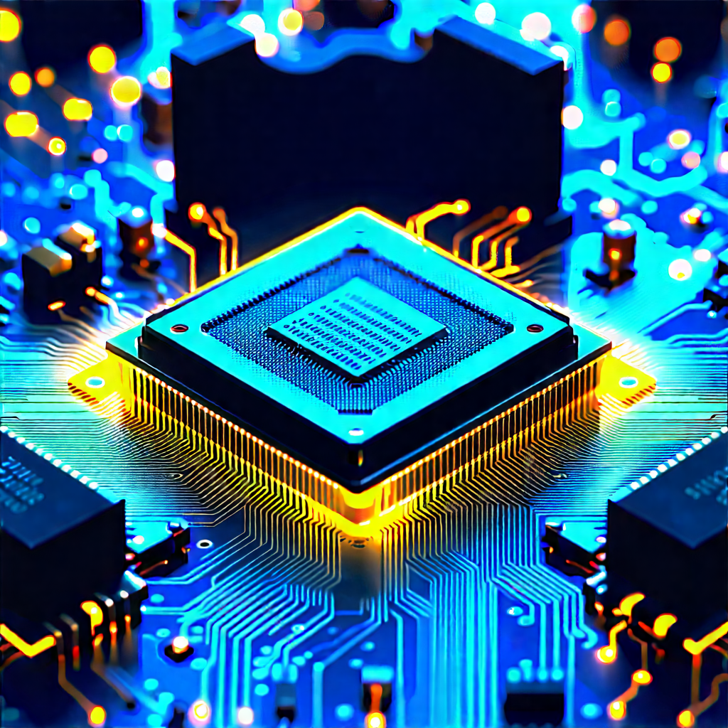 Microchip with data streams