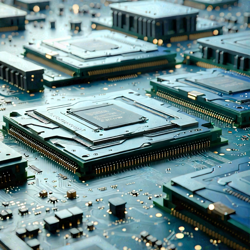 Close-up of memory module