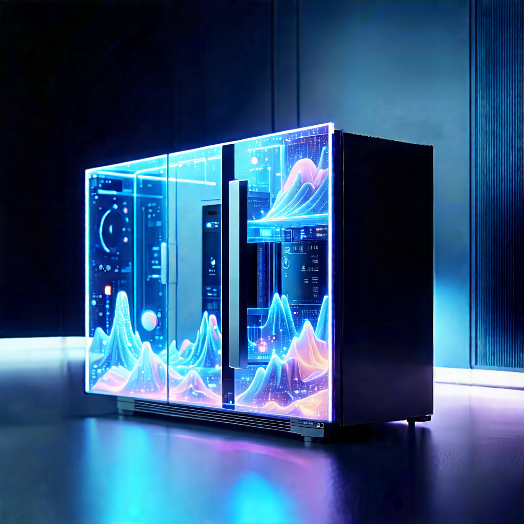 Innovative Smart Appliance (design:1.41) With Large, Modern