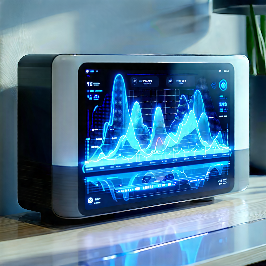 Smart Home Device With Data Visualization With Small Computer