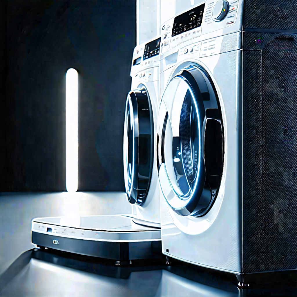 Innovative Smart Appliance Design With White Washer