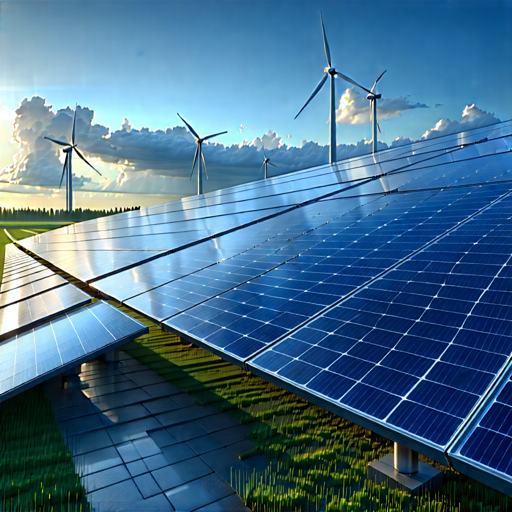 Innovative Renewable Energy Design With Large Solar