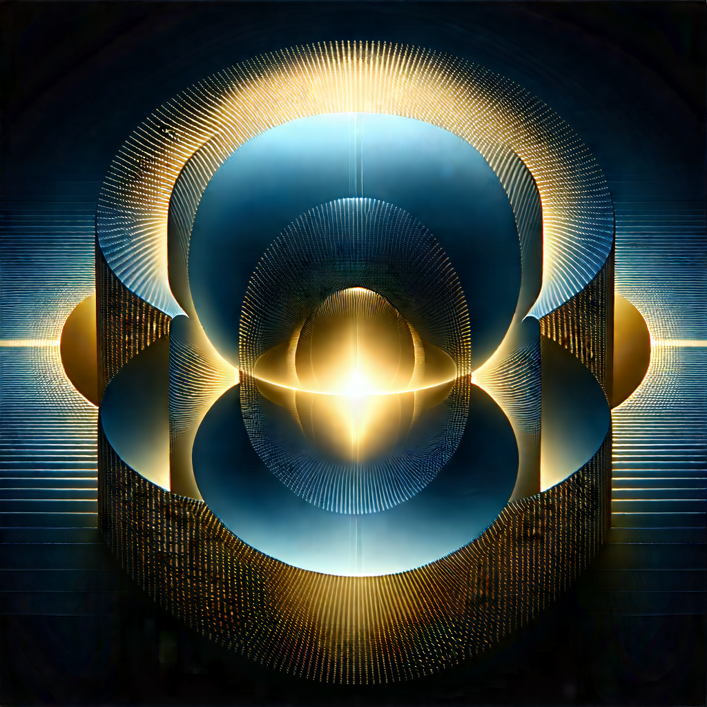 Innovative Communication Tool Design With Futuristic Artwork