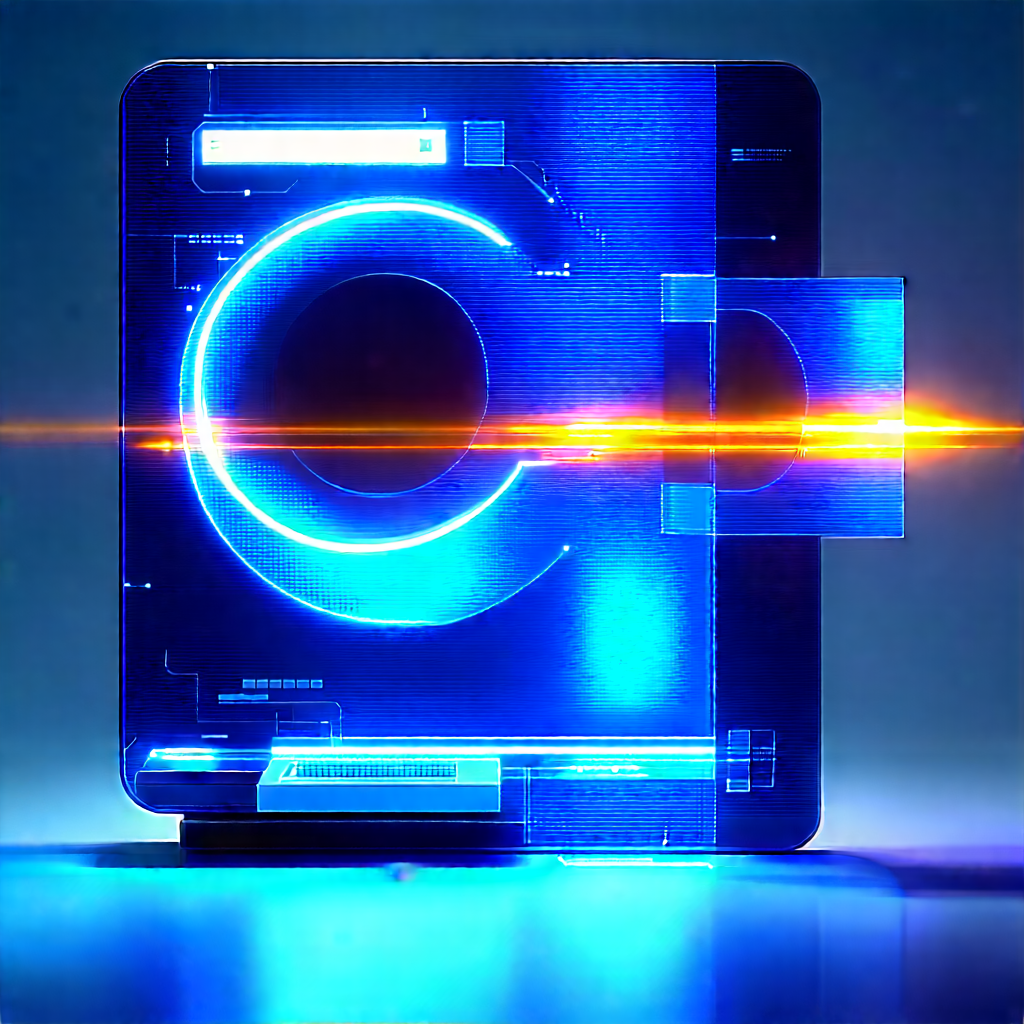 Innovative Medical Technology (design:1.16) With Blue White