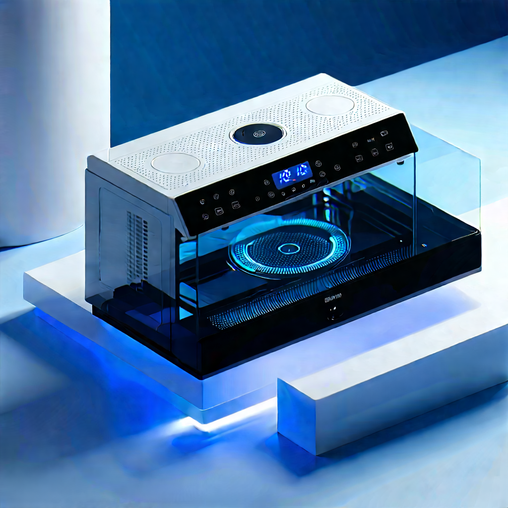 Innovative Smart Appliance (design:1.27) With Modern Kitchen
