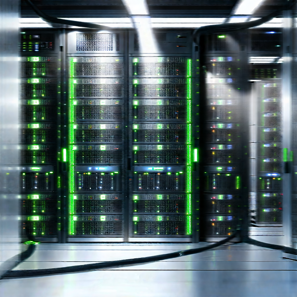 Server rack with laser scanning
