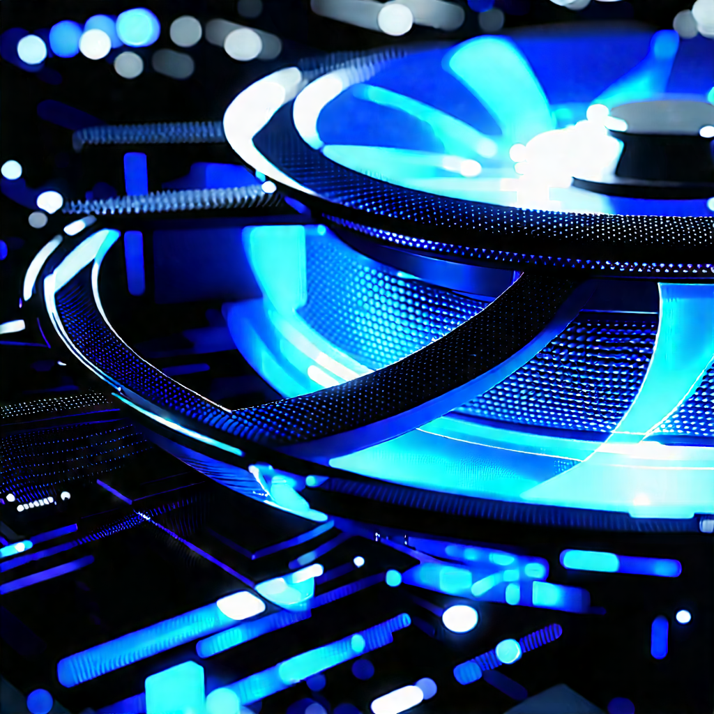 Close-up of cooling system