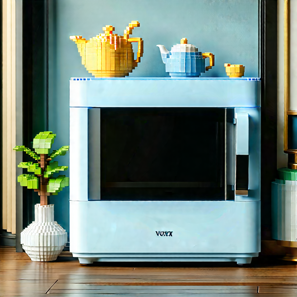 Innovative Smart Appliance Design With Small Blue