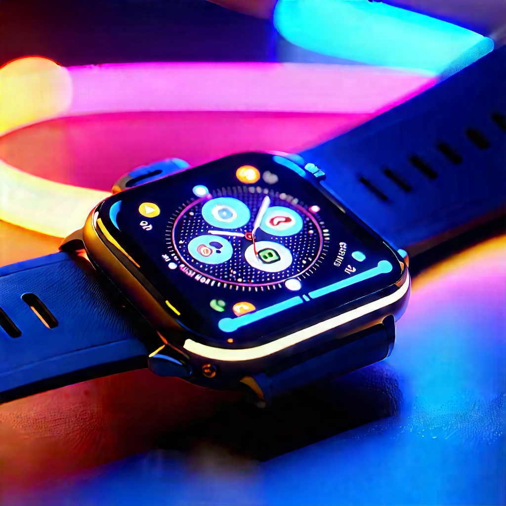 Smart watch with streaming content