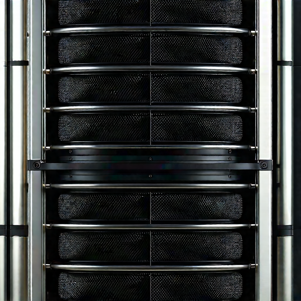 Close-up of cooling system