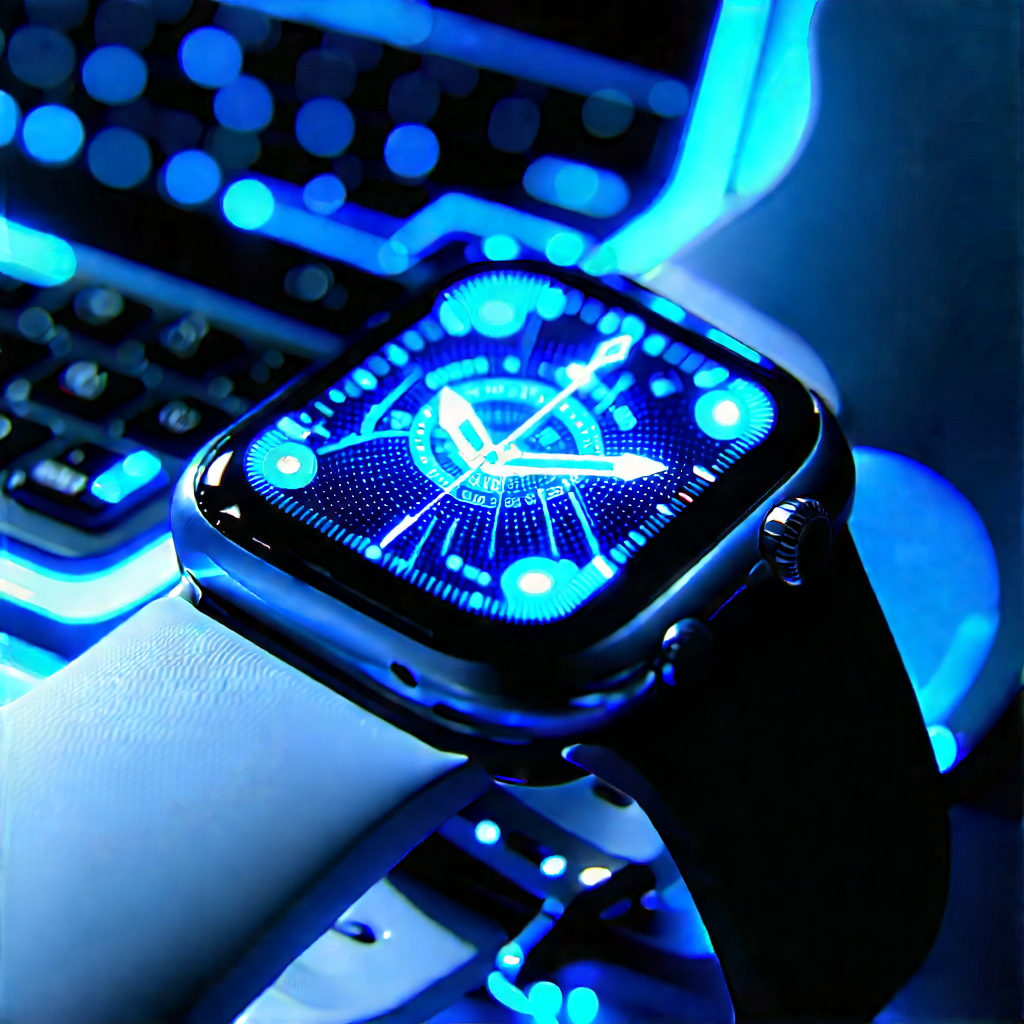 Smart watch with holographic display