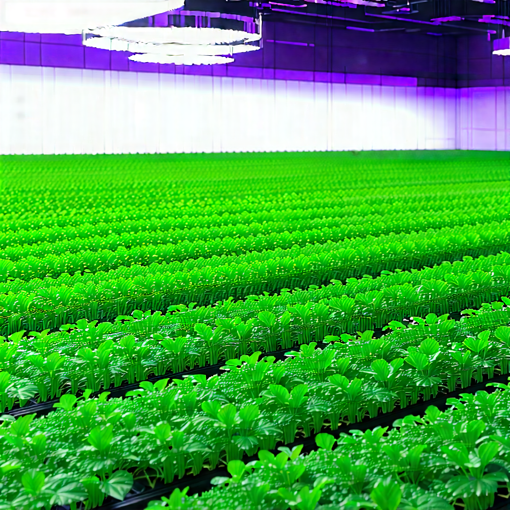 Agricultural Technology In (modern:1.49) Laboratory With Large Indoor