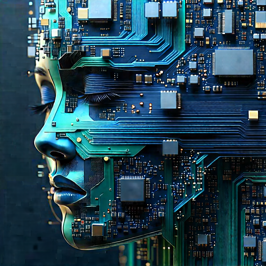 Close-up of memory module