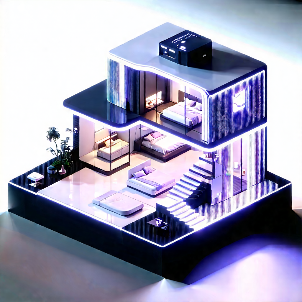 Futuristic smart home