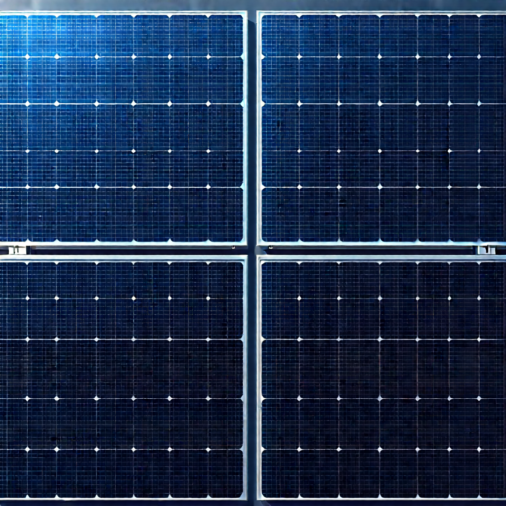 Solar panel with laser scanning