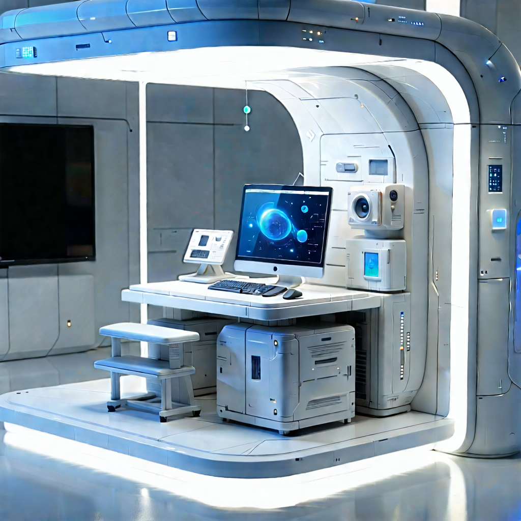 Entertainment Technology In Research Center With Image, There