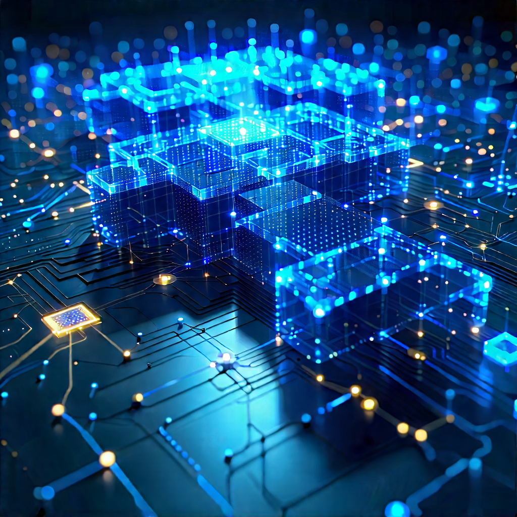 Blockchain network visualization