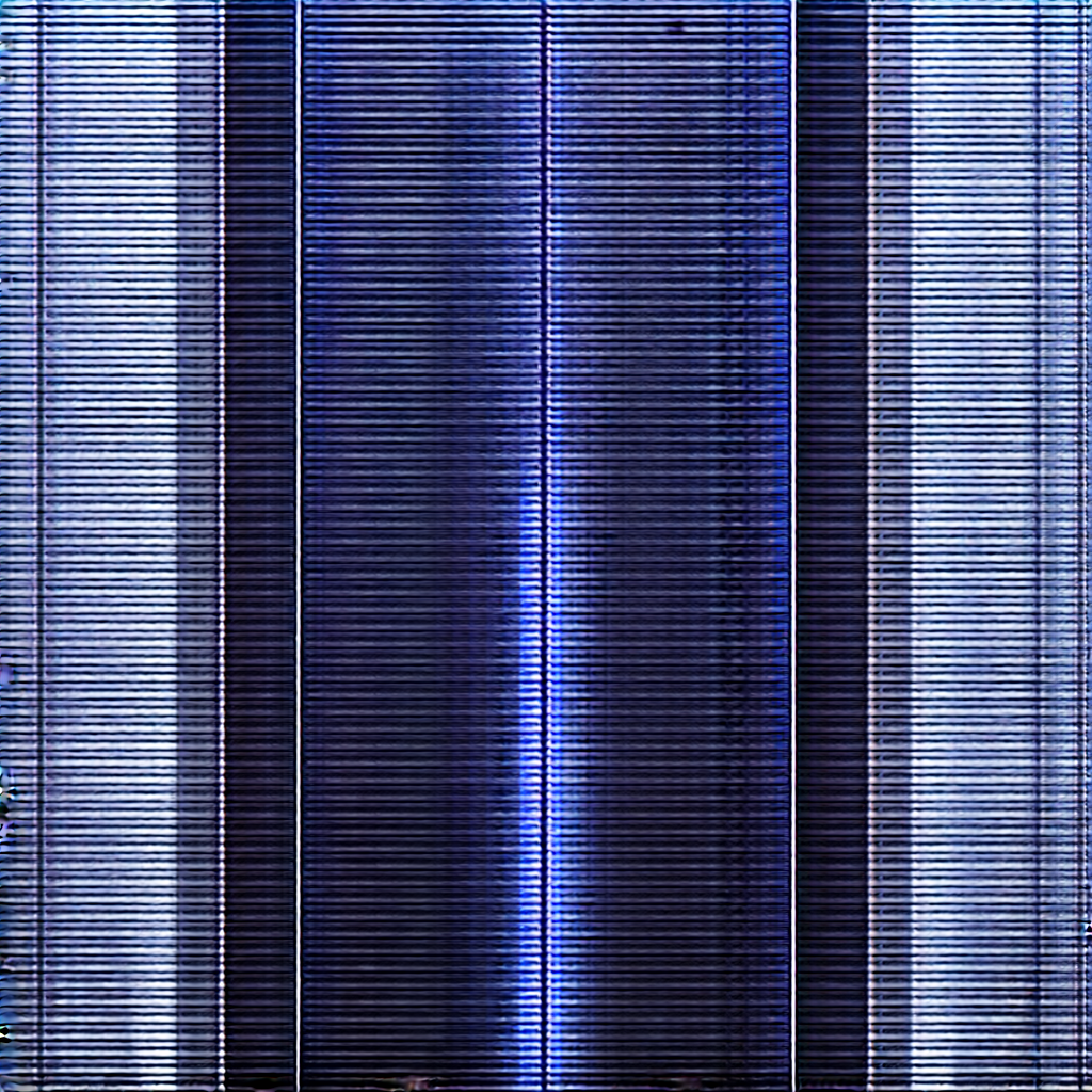 Close-up of sensor array